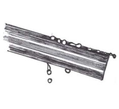 Drippers and PE Caudal pipes