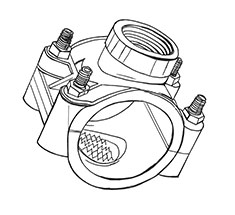 Prese a staffa in PP metriche, ASTM/Imperial – BSP/NPT