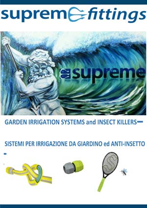 Garden irrigation systems and insect killers