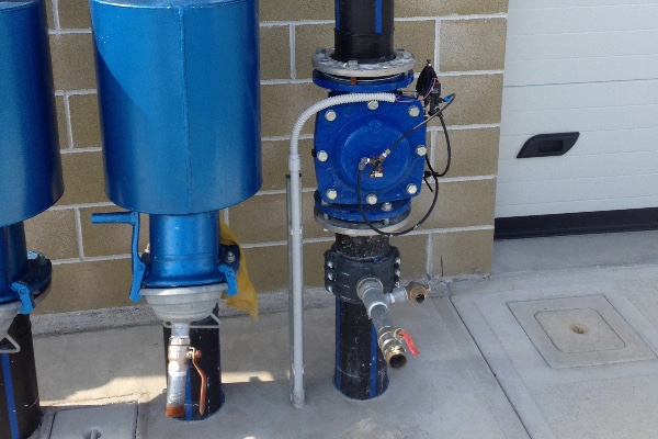 Example waterpump installation