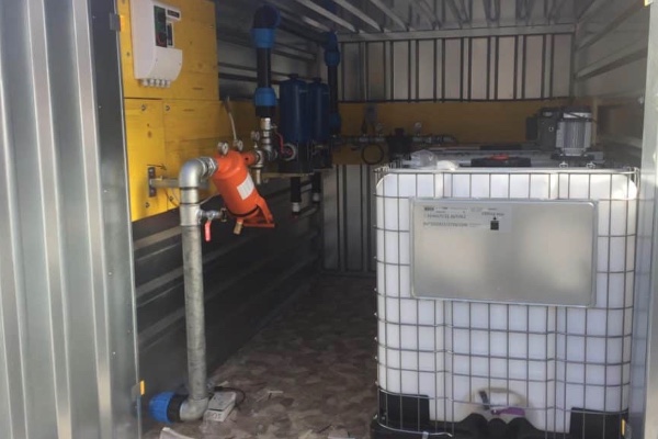bringing water abroad