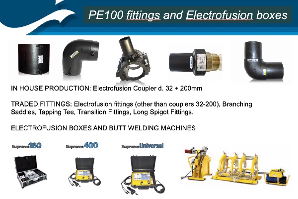 Electrofusion fittings range